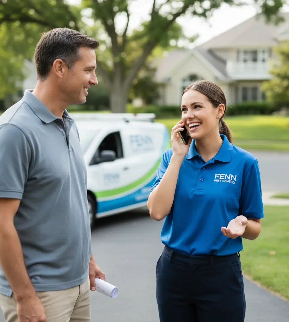 Fenn Pest Control customer support in Elm City